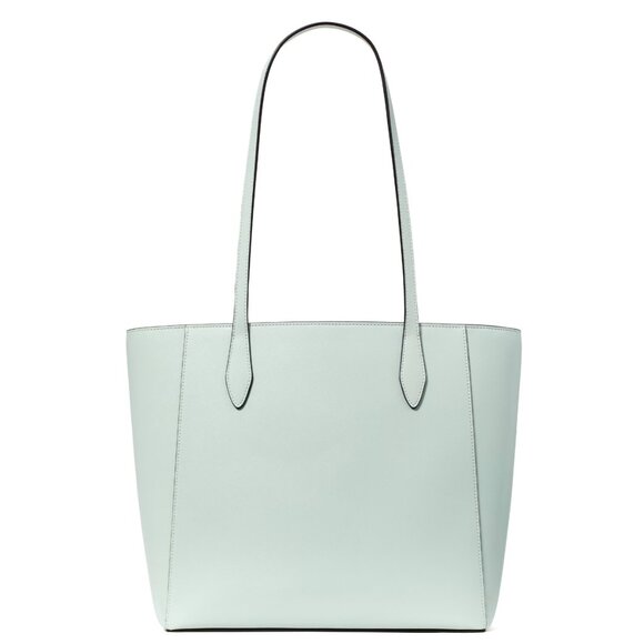 New Kate Spade Dana Saffiano Tote Crystal Blue - Picture 2 of 5